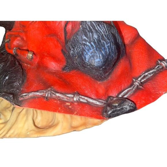 Unholy Overlord Face Mask Illusions Devil Fancy Dress Up Halloween Costume - Picture 8 of 9